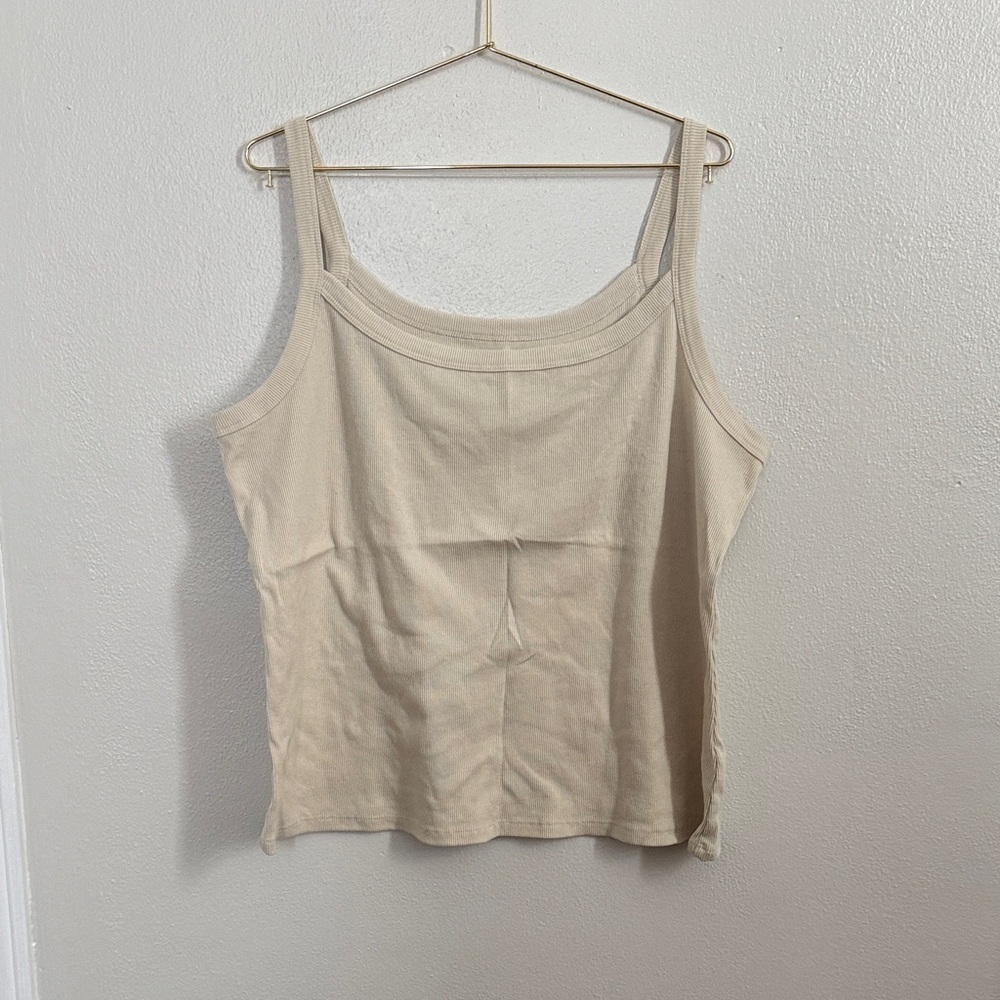Old Navy Beige Camisole Tank Top